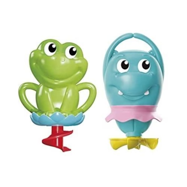 Kylpyeläin - CLEMENTONI - Happy Shower Water Friend - Monivärinen - Sekalainen - 2 kpl Flerfärgad
