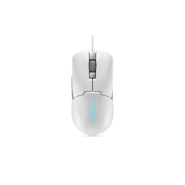Mus - Lenovo - Legion M300s - Optisk 8000 dpi - USB Typ A - Vit