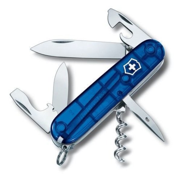 Victorinox 1.3603.T2 schweizisk lommekniv - Gennemsigtig blå Transparent blått