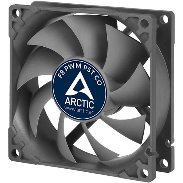 Case ventilator - ARCTIC - P8 PWM PST CO - 80 mm - PWM - 30 dB Sort