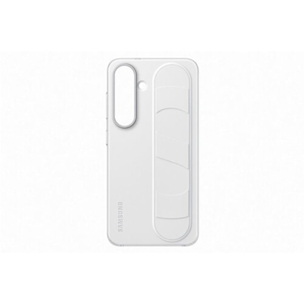 Coque - Samsung - Galaxy S25 - Valkoinen - Tukitoiminto - Integroitu hihna hvid