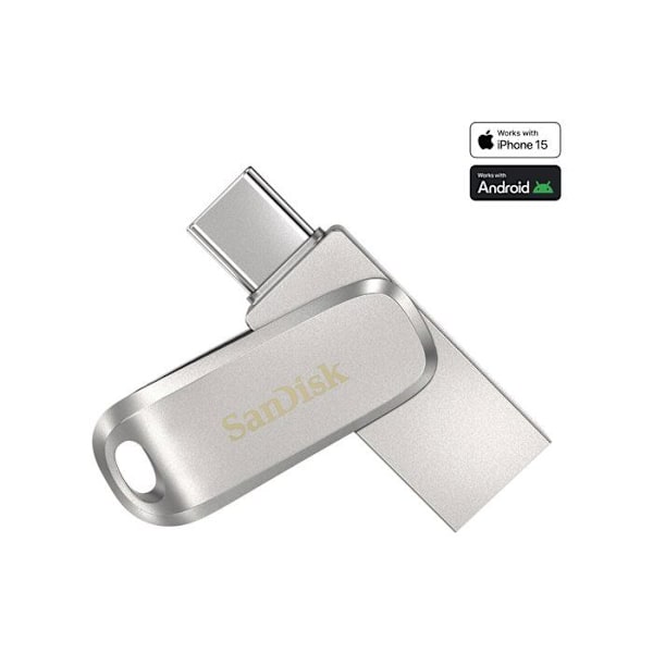 USB-minne - SANDISK - Ultra Dual Drive Luxe - 512 GB - USB-C - 150 MB/s