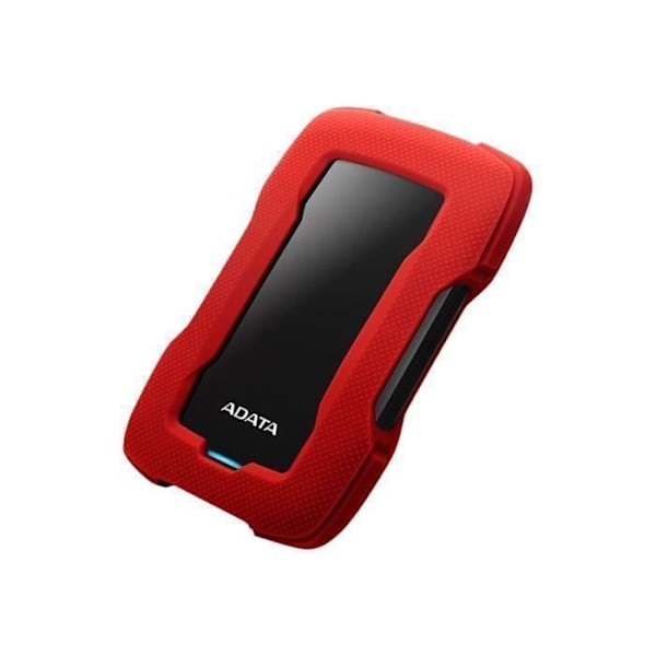 ADATA HD330 kannettava ulkoinen kiintolevy - 1 Tt - USB 3.1 - AES 256 bittiä - punainen