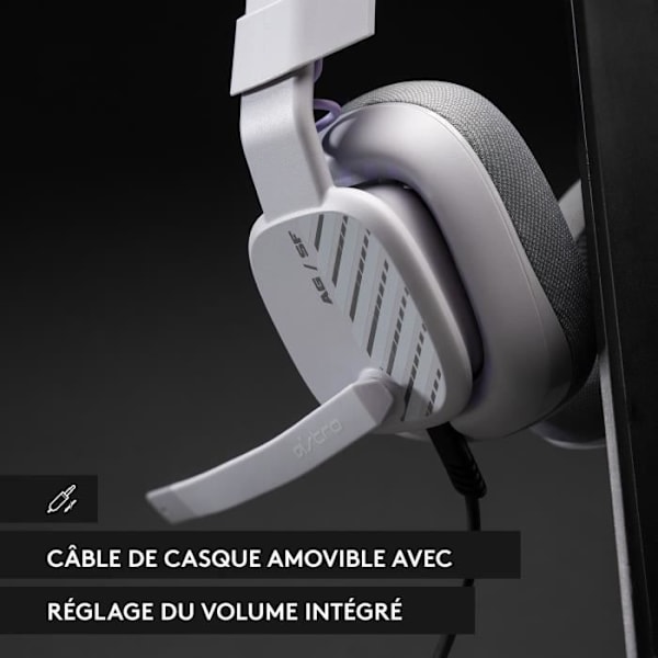 ASTRO A10 2nd Generation Wired Gaming Headset med Mic til PC - Grå