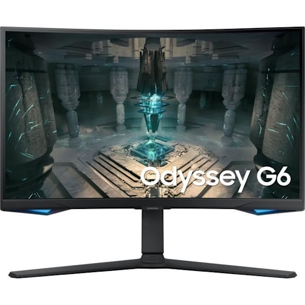 PC-näyttö - SAMSUNG - ODYSSEY G55C - 27" 165Hz - VA-paneeli - 1 ms - HDMI / DisplayPort musta