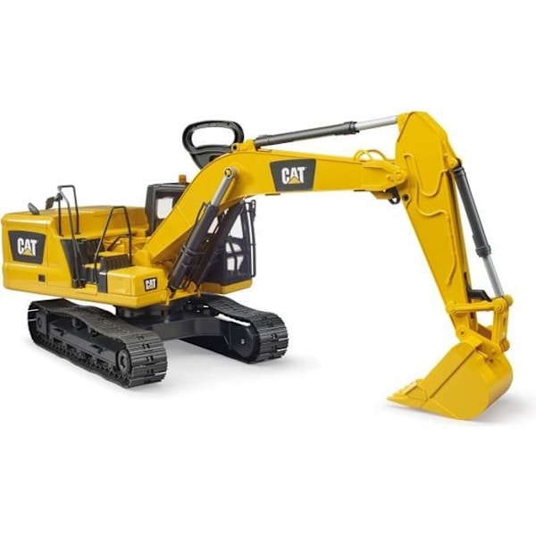 BRUDER Caterpillar bæltegraver Gul