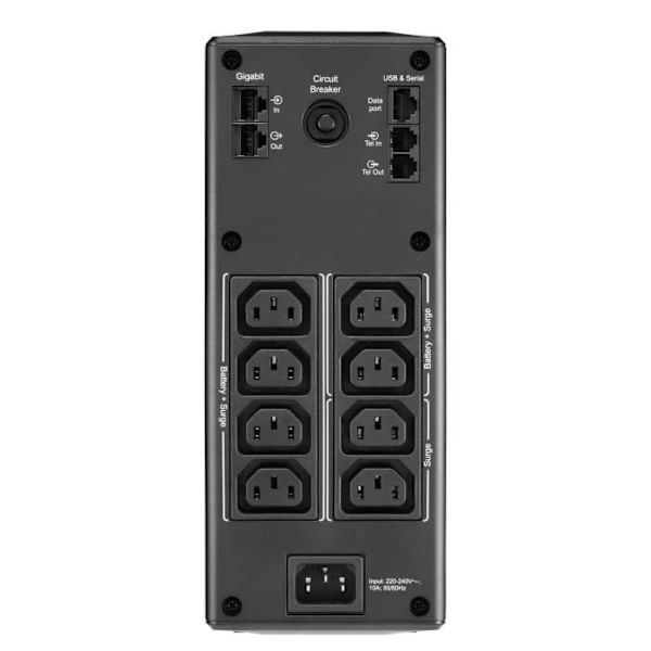 Ondulator - APC - Back-UPS Pro BR1300MI - 1300VA - 780W - 8 AC-udgange