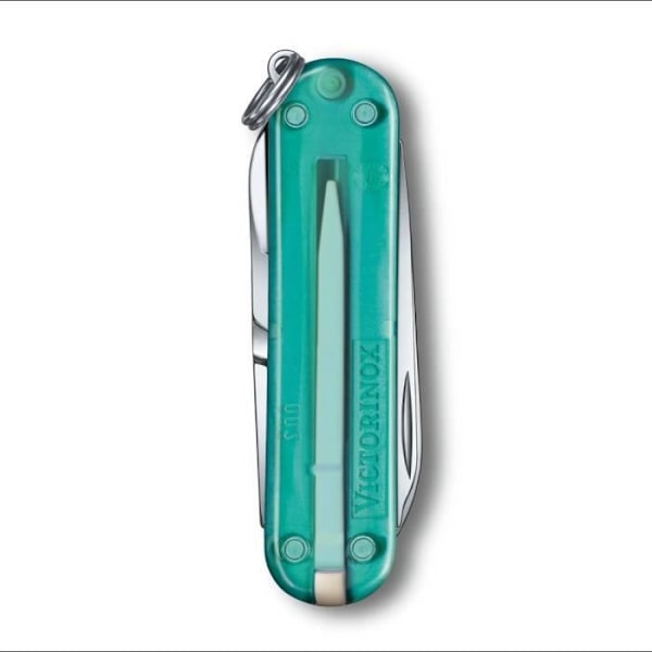 Schweizer Kniv - VICTORINOX - Classic SD Tropical Surf - 58 mm - 7 funktioner - Rustfrit stål Tropisk Surf