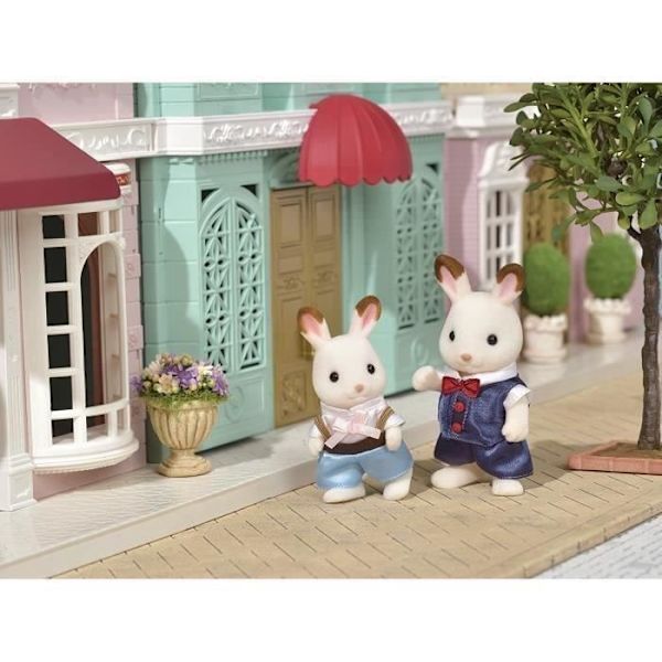 Iltavaatteita isille ja pojille - SYLVANIAlaiset PERHEET - 6019 - Punainen - Sisä - Kaupunki Rød