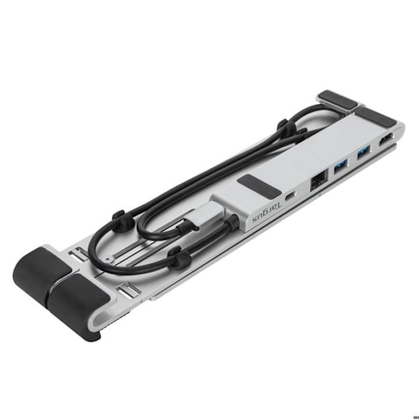 Dockingstation + støtte - Targus - AWU100005GL - USB-C 3.2 Gen 1 - Thunderbolt 3 - HDMI Sølv