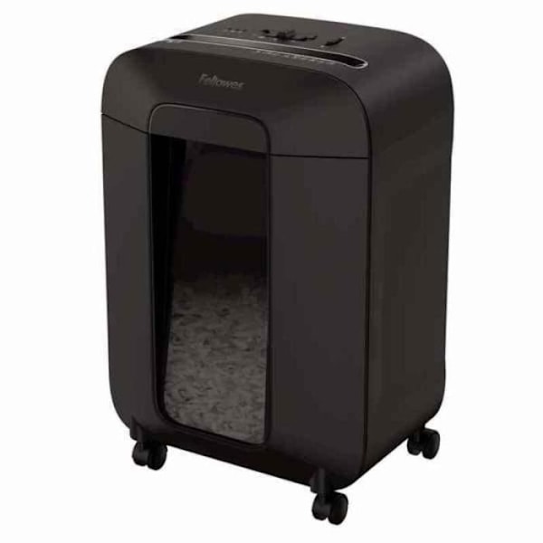 Fellowes-asiakirjansilppuri LX85, paperisilppuri niiteillä, paperiliittimillä ja luottokortilla, leikattu