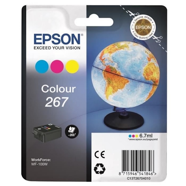 Epson Monoblock 3-farvet patron Globe 267