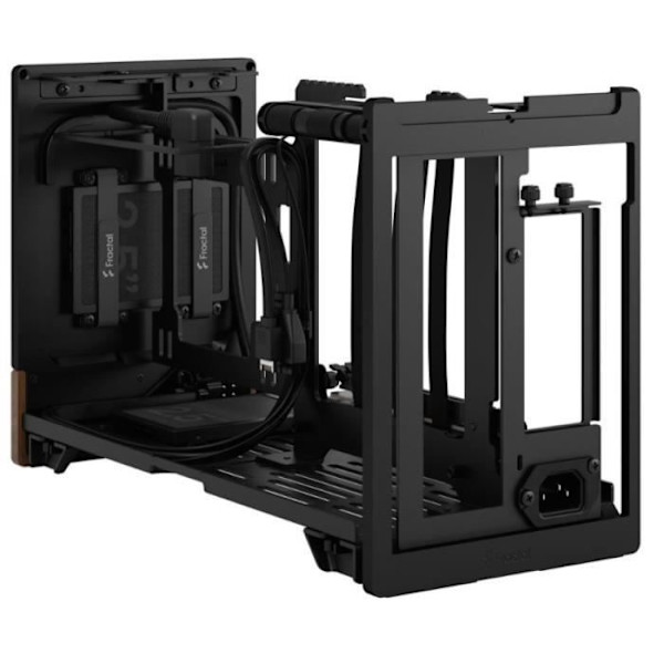PC cover - FRACTAL DESIGN - FD-C-TER1N-01 - mini-ITX - SFF 10.4L - GPU op til 322 mm - Terra Graphite