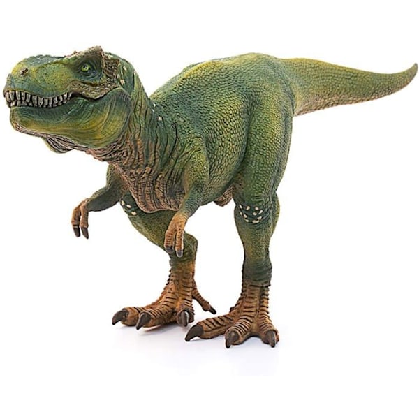 Tyrannosaurus Rex, T-Rex figur med realistiske detaljer og bevægelig kæbe, fantasiinspirerende dinosaurlegetøj til børn Flerfärgad