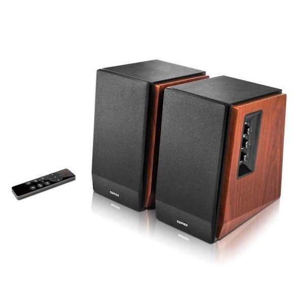 Edifier R1700BTs aktive bogreolhøjttalere - Bluetooth v5.0, 2.0 trådløs Near Field Studio Monitor-højttaler