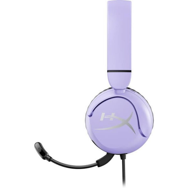 Langalliset pelikuulokkeet - HyperX Cloud Mini - PC:lle ja konsolille - Lavender