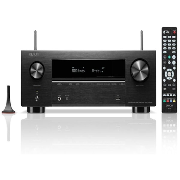 Home Cinema Forstærker - DENON - AVR-X2800HDAB - 7.2 kanaler - Kompatibel med DTS:X og Dolby Atmos - Sort