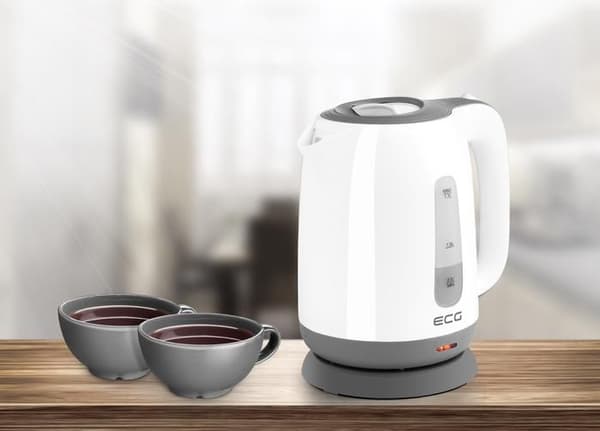 Elkittel - ECG - RK 1759 Classica Grå - 1,7 L - 2200 W VIT GRÅ