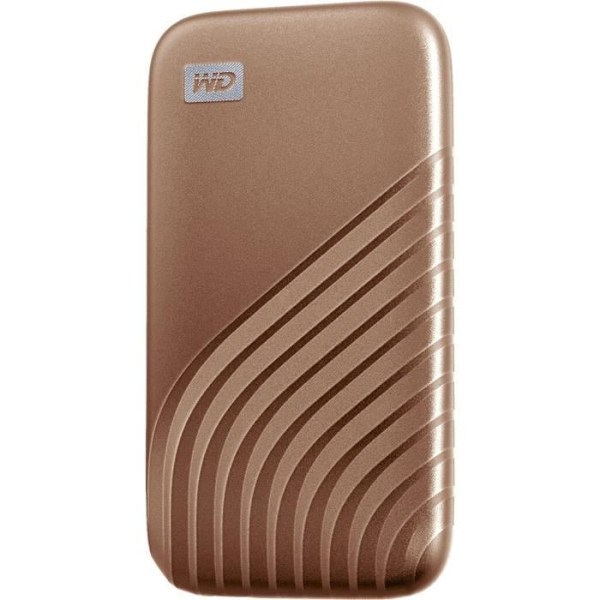 WD - Eksternt SSD-drev - My Passport™ - 2TB - USB-C - Rose Gold