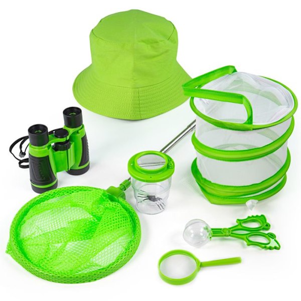 Insecttien metsästyssetti - Bigjigs Toys - Tutkija - 3 vuotta - Ulkona - Vihreä Grön