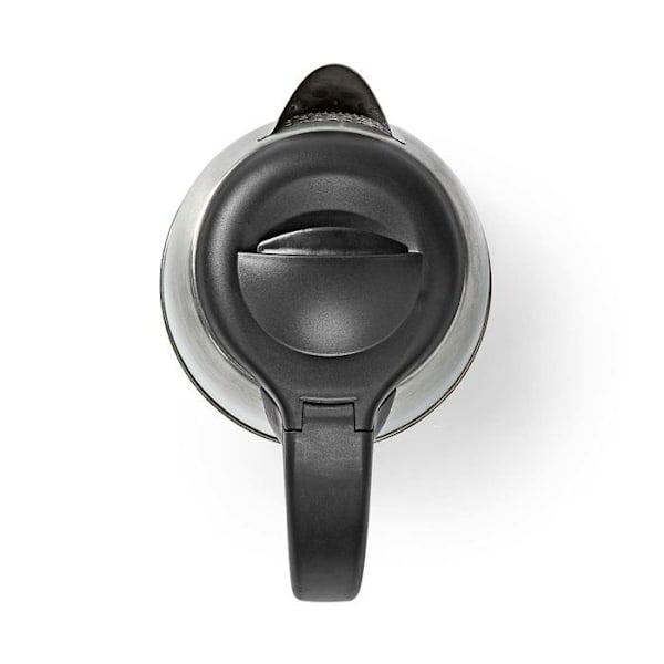 Nedis KAWK340EAL elkedel i aluminium og sort - 1,7L - 360 grader drejelig sort