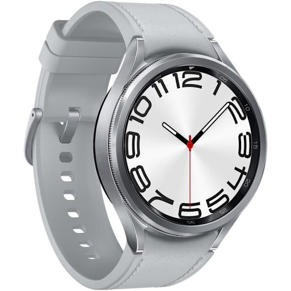 Samsung Galaxy Watch6 Classic 47M Bluetooth tilsluttet ur Sølv import