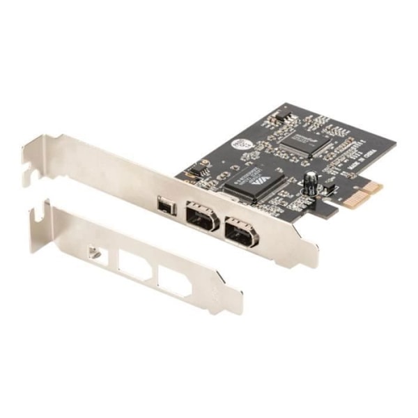 DIGITUS DS-30201-5 PCIe FireWire-adapter - 3 FireWire-porte