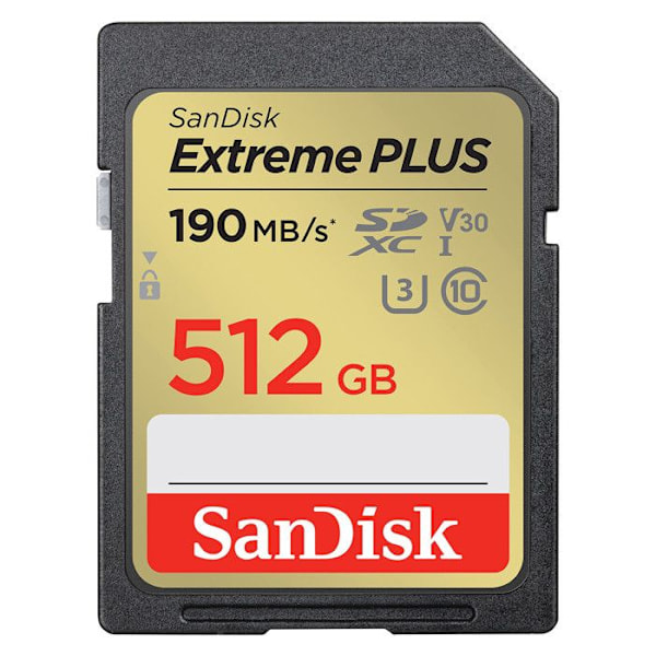sandisk Extreme PLUS 512GB SDX