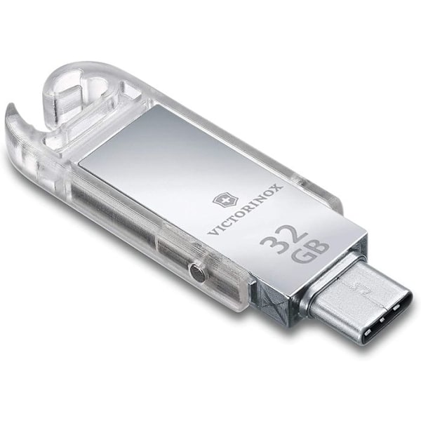 Monitoimityökalu - Victorinox - Midnite Manager Work - 11 toimintoa - 32 Gt USB-muisti - Läpinäkyvä punainen