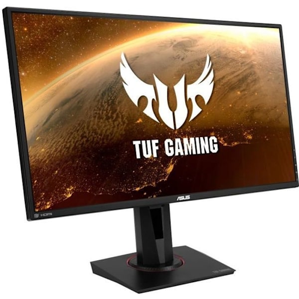 Ecran PC Gamer - ASUS - TUF Gaming VG27AQ HDR - Gaming Monitor - 27 tommer WQHD (2560x1440) - IPS - 165Hz - 1ms - ELMB Sync Sort
