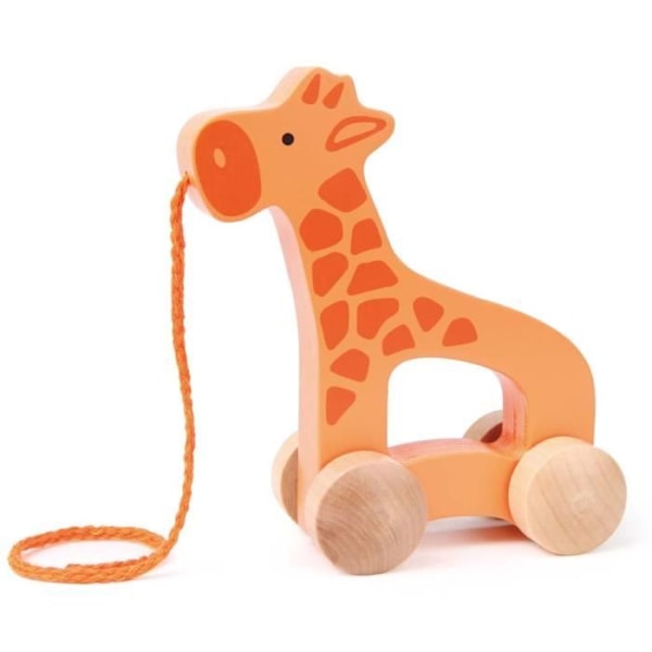 Trädragleksak - HAPE - Giraff - Inomhus - Blandat - Från 12 månader Beige