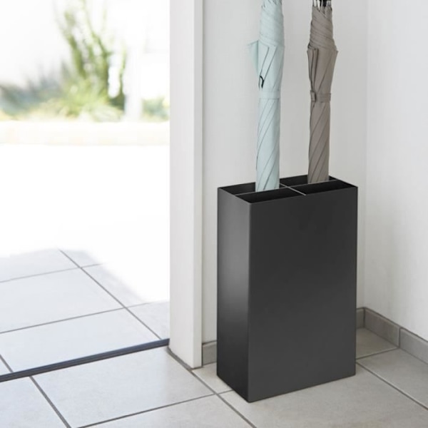 Stort paraplyställ H36 cm - 23,5 X 12 X 36 - Calicosy - Svart