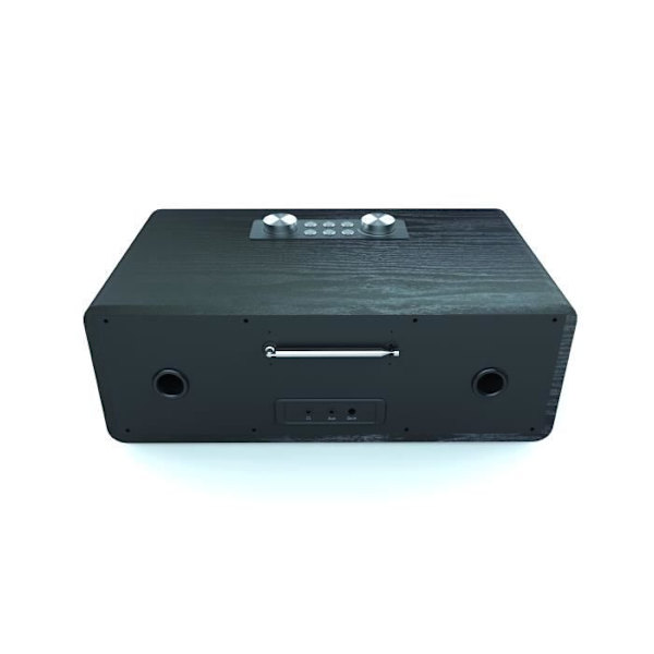 DAB+/FM/CD internetradio - Albrecht - DR 690 CD - Sort - Bluetooth - 2 x 10 W RMS Svart