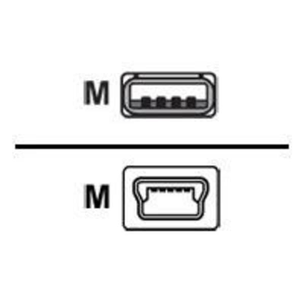 Cisco USB-kaapeli USB 4-nastainen, Type A (M) mini USB Type B (M) 1,83 m
