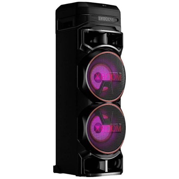 Festhøjttaler - LG Electronics - XBOOM RNC9 - 20.32 cm - Bluetooth - Håndfri sort