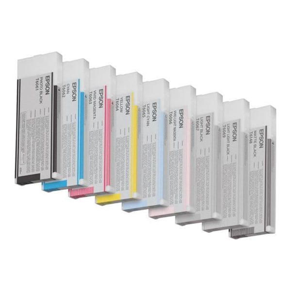 EPSON Cartridge T6067 - Vaalea musta - 220ml