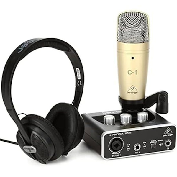 Behringer U-Phoria Studio Optagelsesskab/podcasting