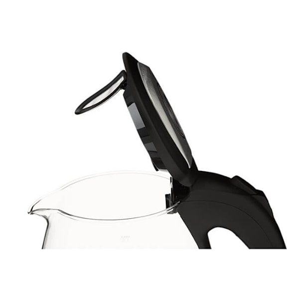 Elkedel i Pyrex glas og rustfrit stål - EKG RK 1776 - 1,7L - 2200W - blå belysning Blå