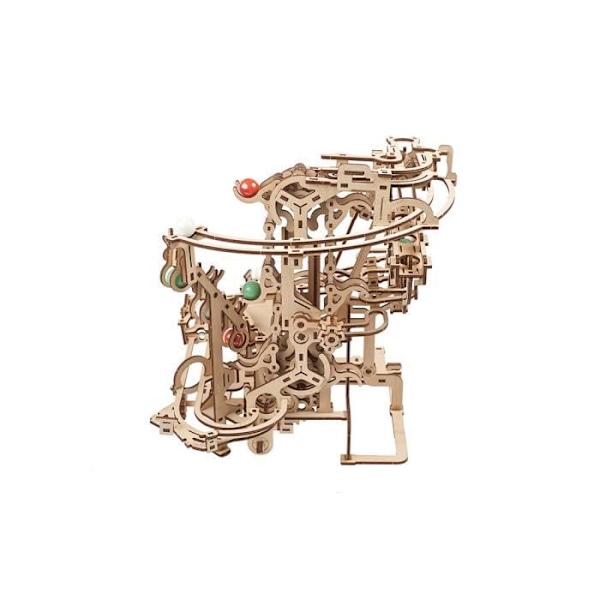UGEARS - Marble Wooden Marble Circuit - Træmodel til at bygge puzz - 400 stykker