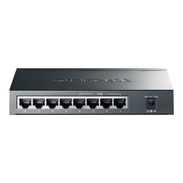 TP-LINK 8-portars Gigabit 4-portars PoE Desktop Switch -SG1008P