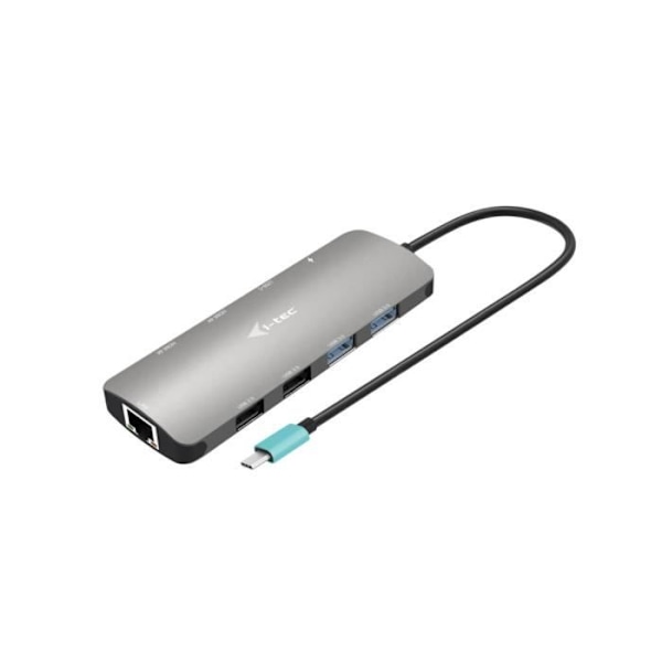I-TEC USB-C Metal Nano Dock 2x