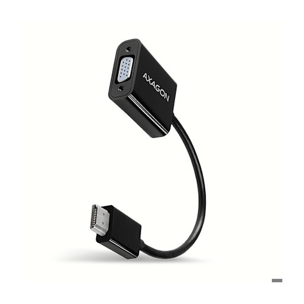HDMI till VGA-adapter - AXAGON - RVH-VGN - Svart färg - Kompatibel med WUXGA