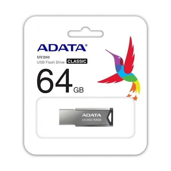 ADATA AUV 250 64 GB USB 2.0 METAL USB-DREV