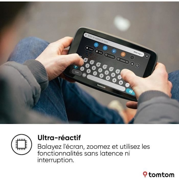 TomTom - GO Expert 7 Plus - GPS För Tunga Lastbilar, Bussar, Bilar - Ruttplanering - TomTom Trafik - Världskarta