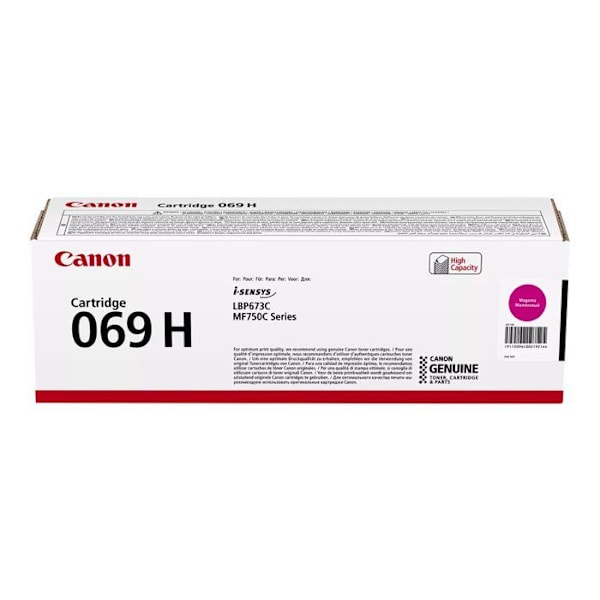 Canon 069 H Magenta Toner - Riittoisuus 5 500 sivua