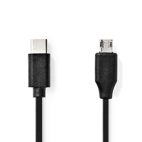Nedis USB-kabel | CCGL60750BK10 |Svart