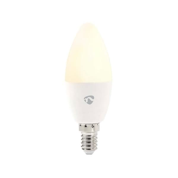 Zigbee 3.0 E14 Dimmbar Lampa 470lm Nedis Vit Vit