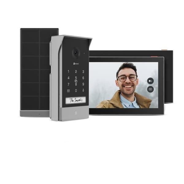 Videotelefon Ezviz VIDEOPHONE / CONNECTED INTERCOM EP7 Grå och svart