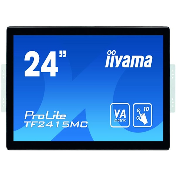 iiyama ProLite TF2415MC-B2 touchscreen-skærm 60,5 cm (23,8") 1920 x 1080 pixels Sort Flere tryk Multi-user Sort