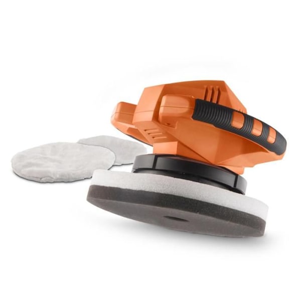 Kaksivaiheinen Langaton Kulmahiomakone 20 V POWDP4040 - Ø 240 mm - Auton Kiillotukseen - ilman Akkua tai Laturi - 2 Lisävarustetta Orange